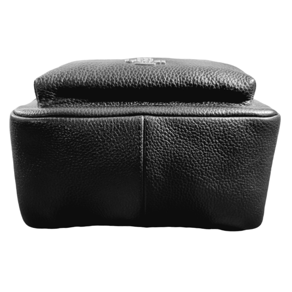 Coach Mini Charlie Backpack in black Pebbled Leather F38263 - Picture 5 of 7